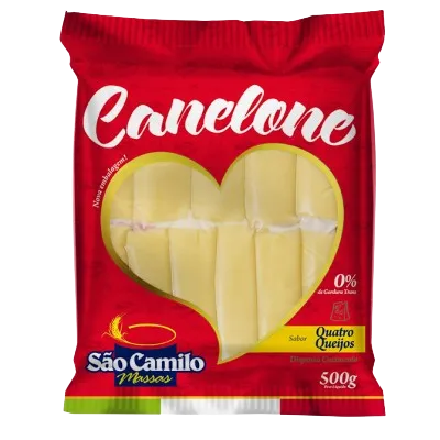Canelone 4 Queijos 500G